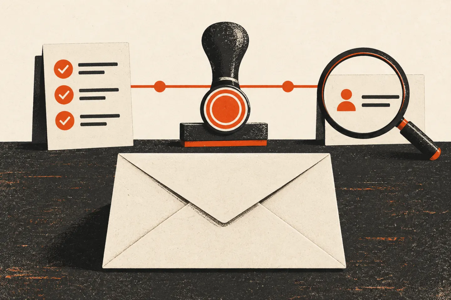 Ilustración para: SPF, DKIM y DMARC: protege tu correo empresarial